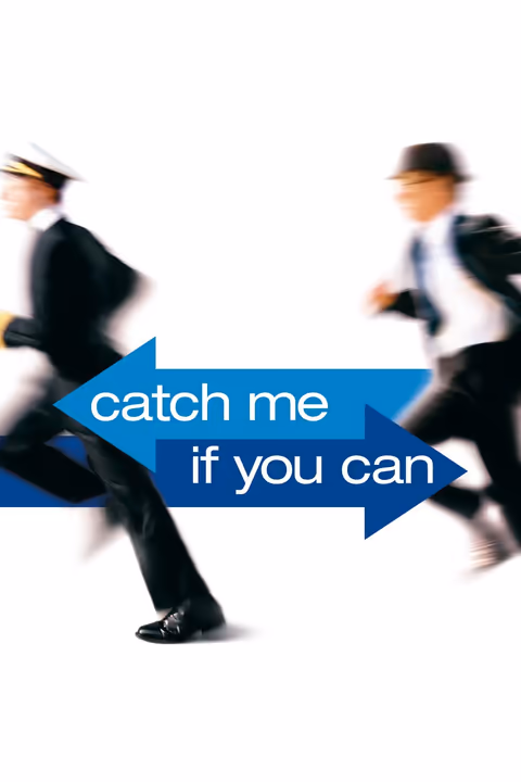 Film poster for 'Catch Me If You Can'