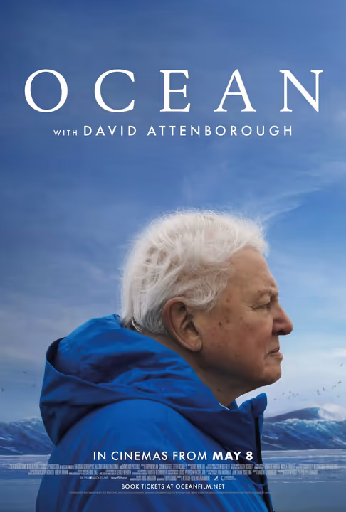 Film poster for 'Ocean with David Attenborough'