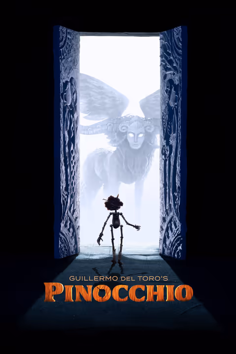 Film poster for 'Guillermo del Toro's Pinocchio'